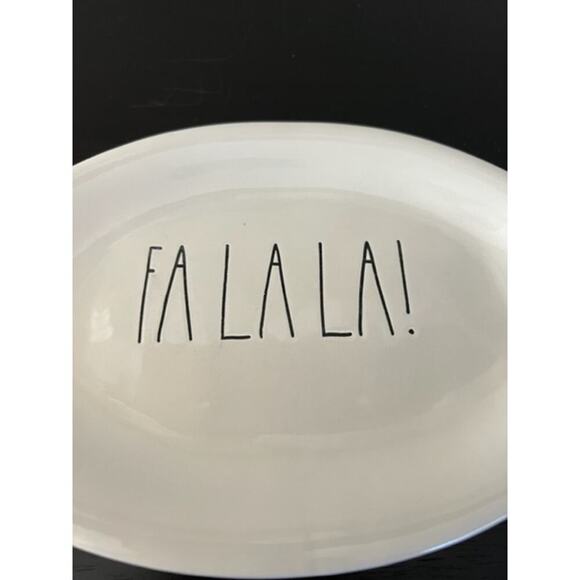 Rae Dunn 2016 Vintage OG Christmas Ovals Set of 4 - Picture 8 of 8